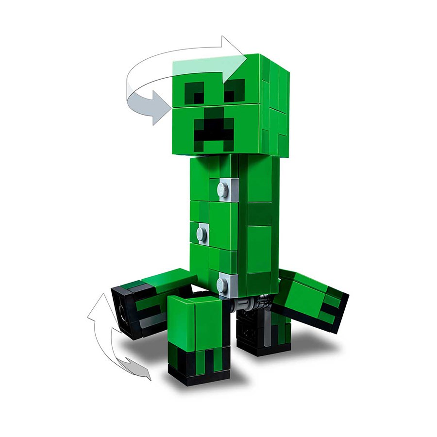 Lego Minecraft  BigFig Creeper ve Oselo 21156 