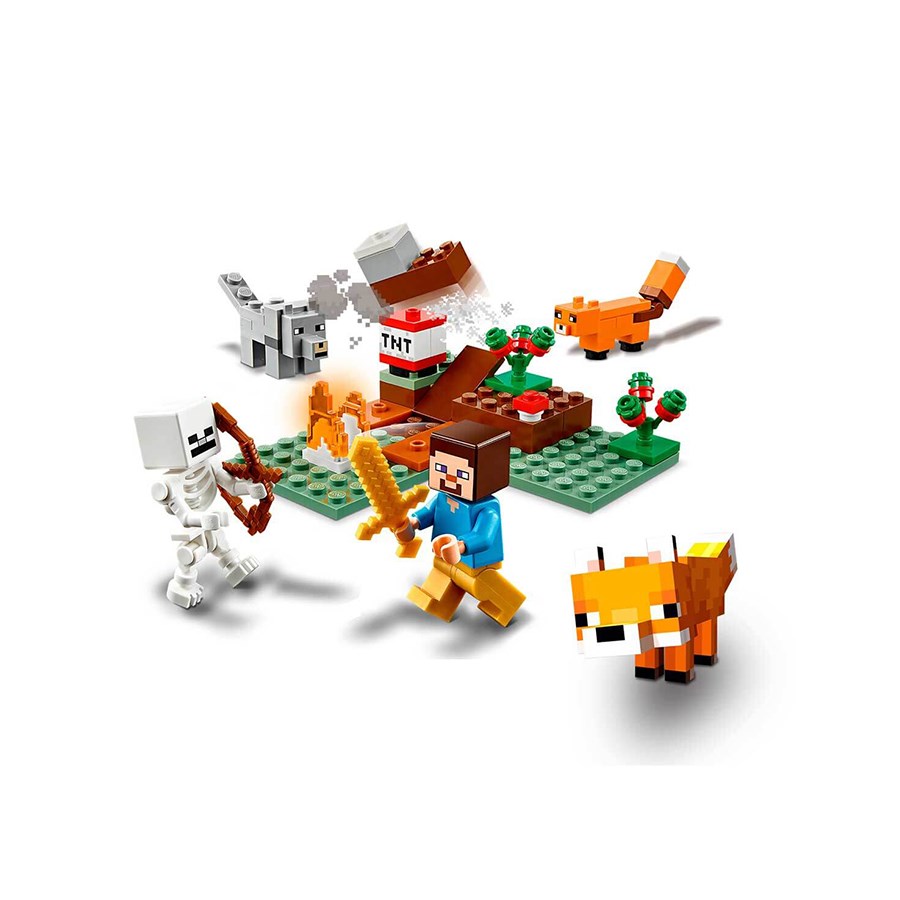 Lego Minecraft Taiga Macerası 