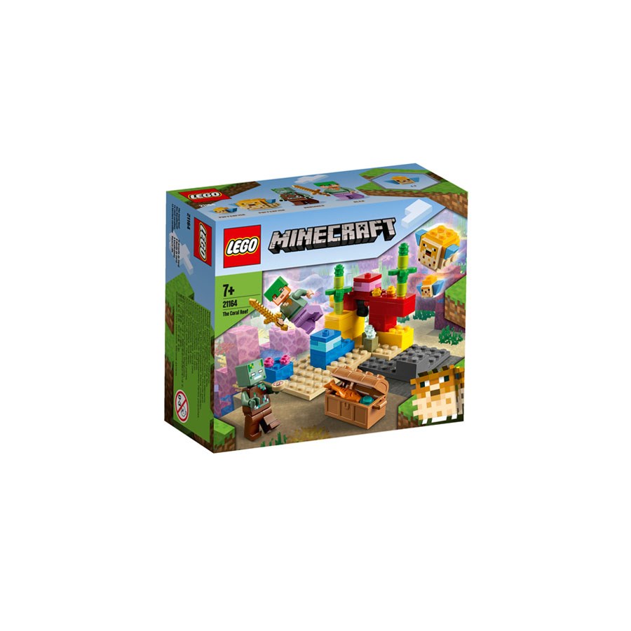 Lego Minecraft Mercan Kayalığı 21164 