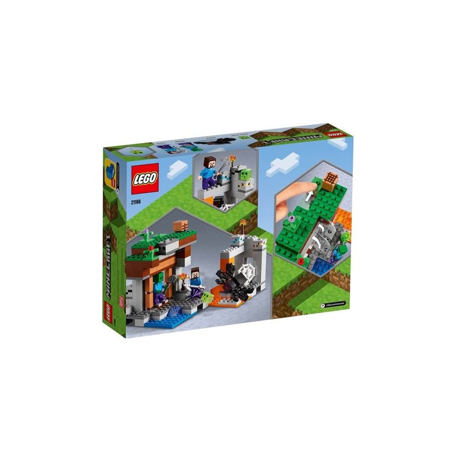 Lego Minecraft Terk Edilmiş Maden 21166 