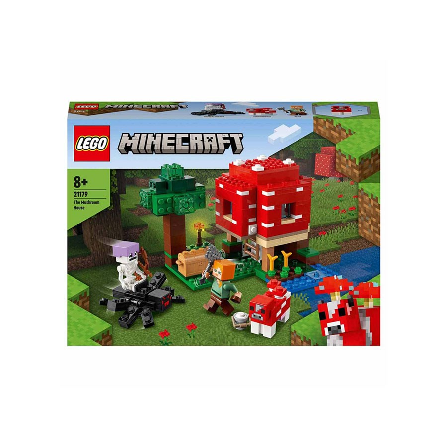 Lego Minecraft Mantar Evi 