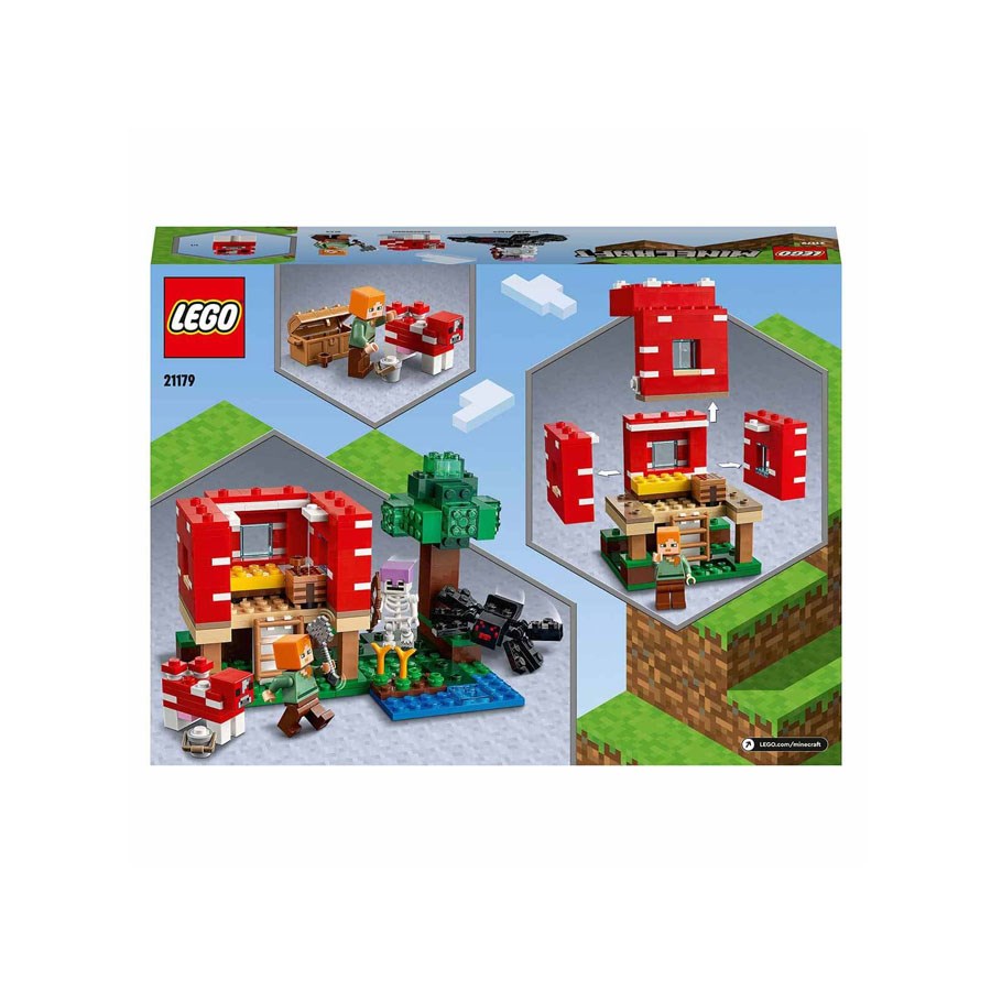 Lego Minecraft Mantar Evi 