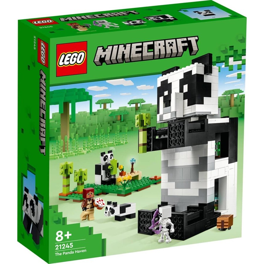 Lego Minecraft Panda Barınağı 21245 