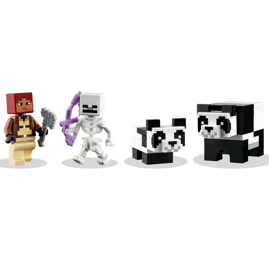 Lego Minecraft Panda Barınağı 21245 