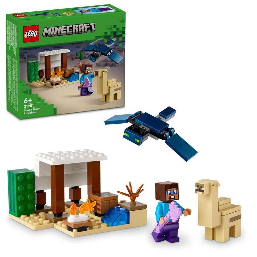 Lego Minecraft Stevein Çöl Keşfi 