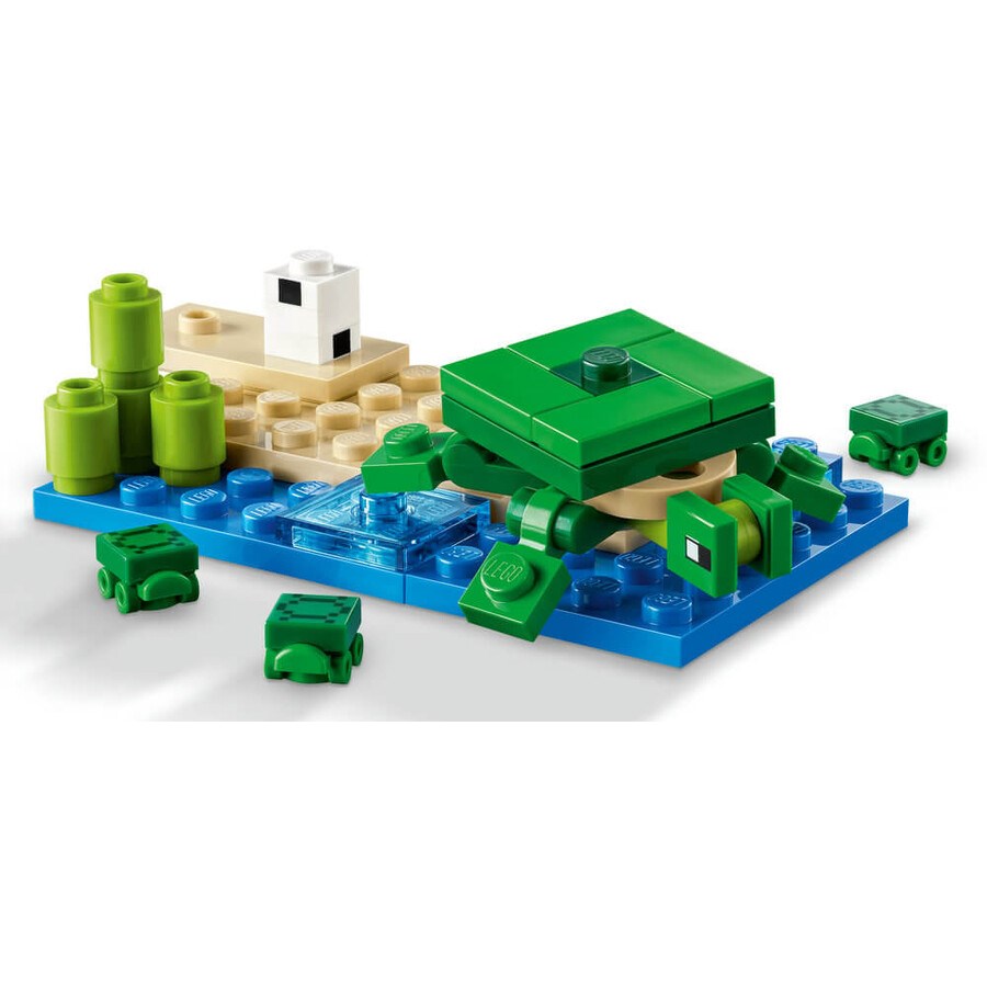 Lego Minecraft Kaplumbağa Plaj Evi 