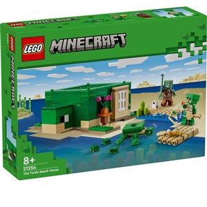 Lego Minecraft Kaplumbağa Plaj Evi