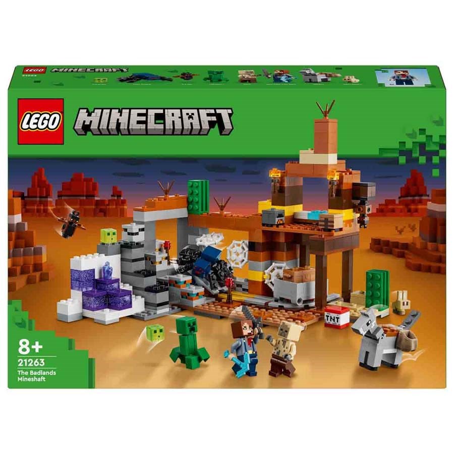 Lego Minecraft Çorak Arazi Maden Kuyusu 
