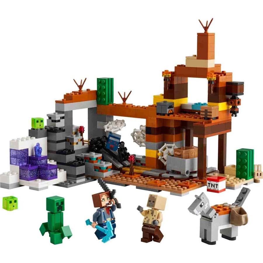 Lego Minecraft Çorak Arazi Maden Kuyusu 