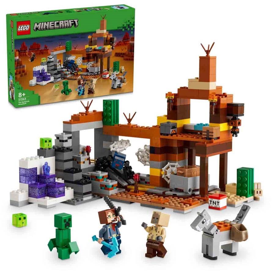 Lego Minecraft Çorak Arazi Maden Kuyusu 
