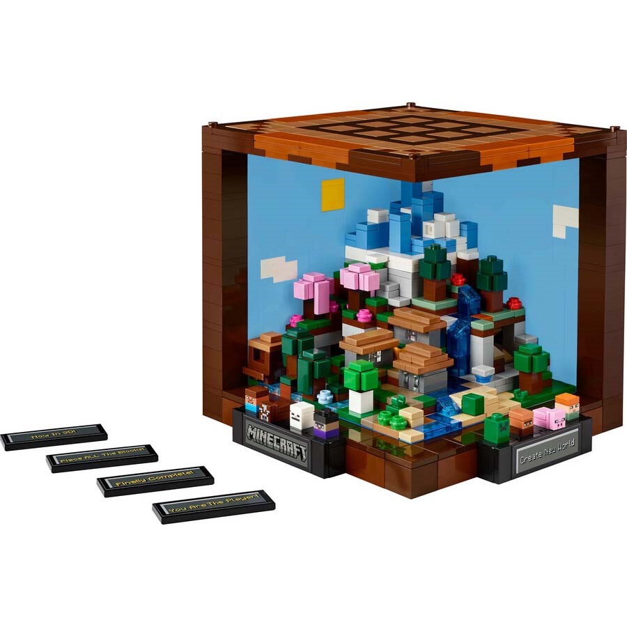 Lego Minecraft Eşya Yapma Masası 