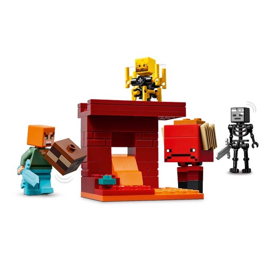 Lego Minecraft Nether Lav Savaşı 