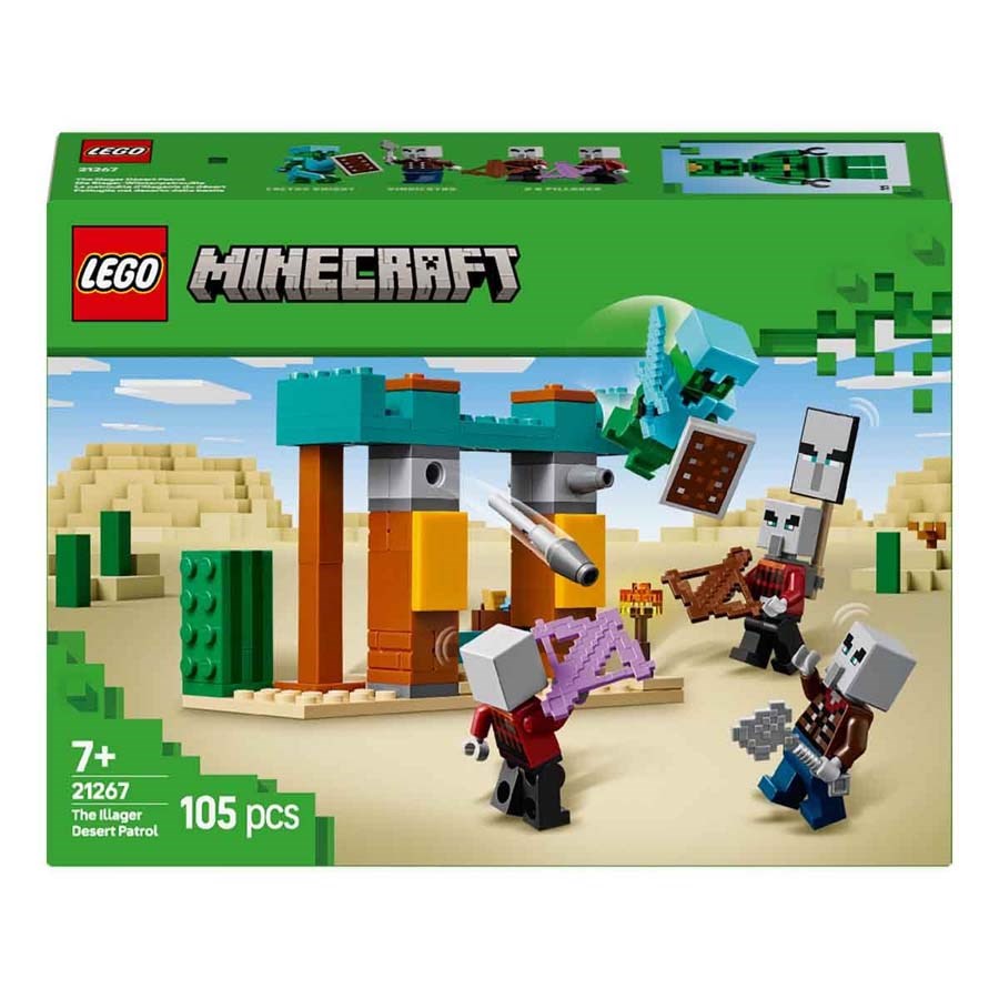 Lego Minecraft Serseri Köylü Çöl Devriyesi 
