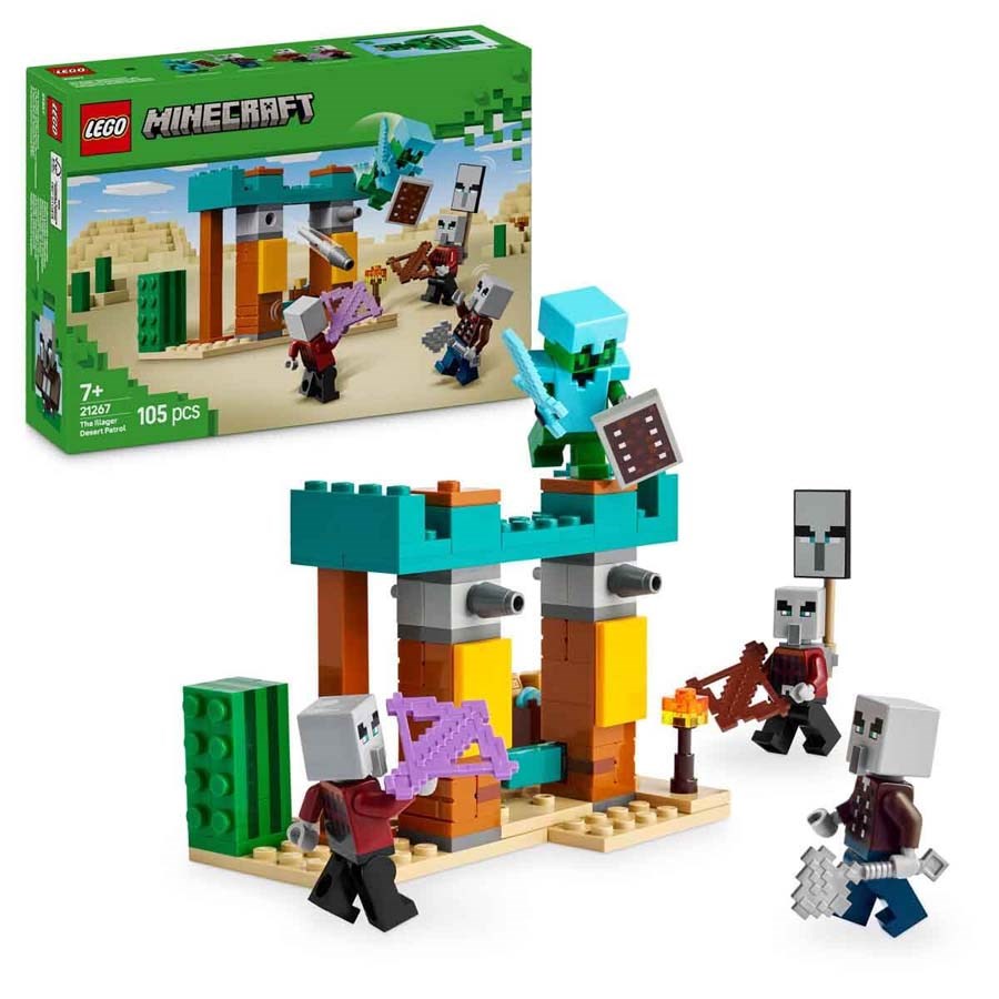 Lego Minecraft Serseri Köylü Çöl Devriyesi