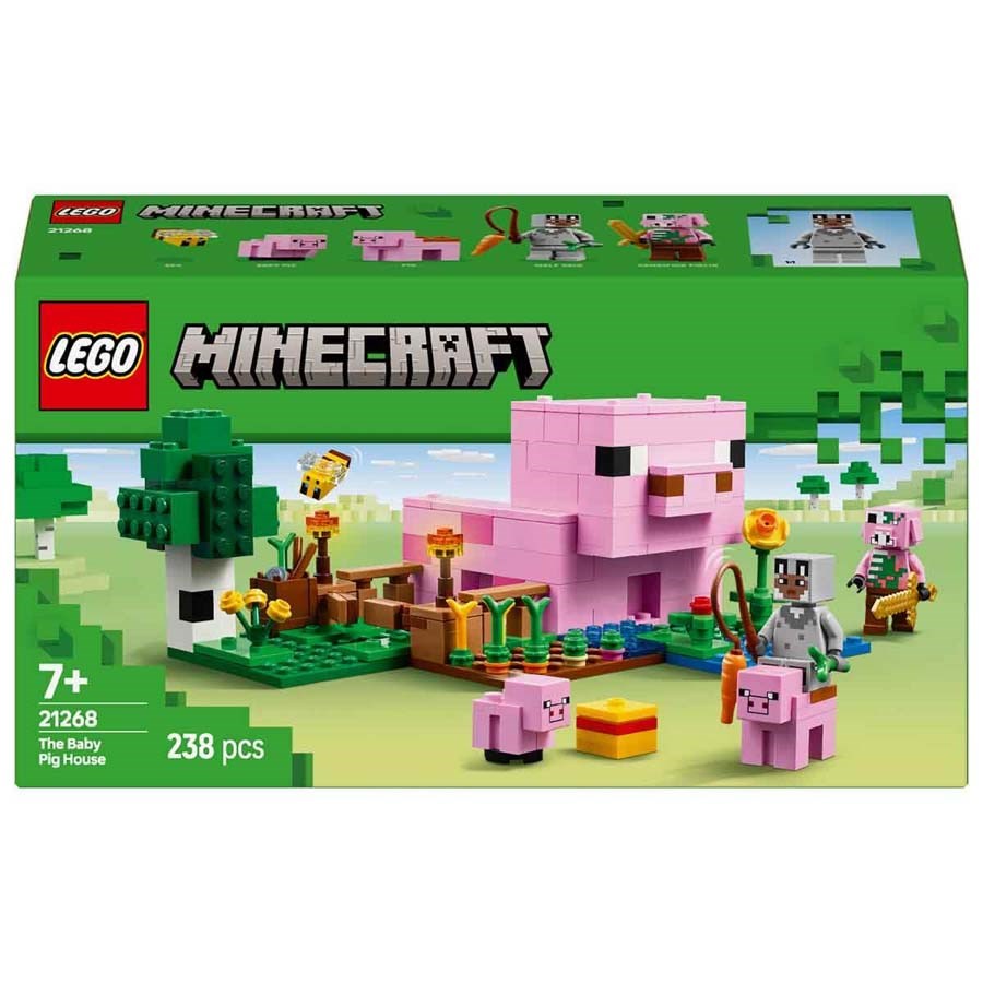 Lego Minecraft Yavru Domuz Evi 