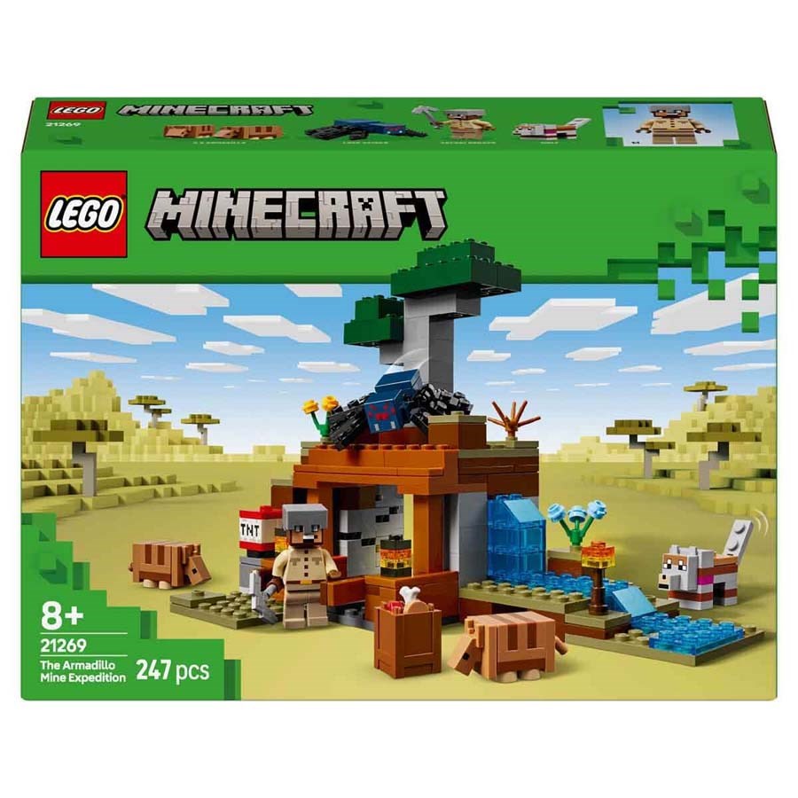 Lego Minecraft Armadillo Maden Keşfi 