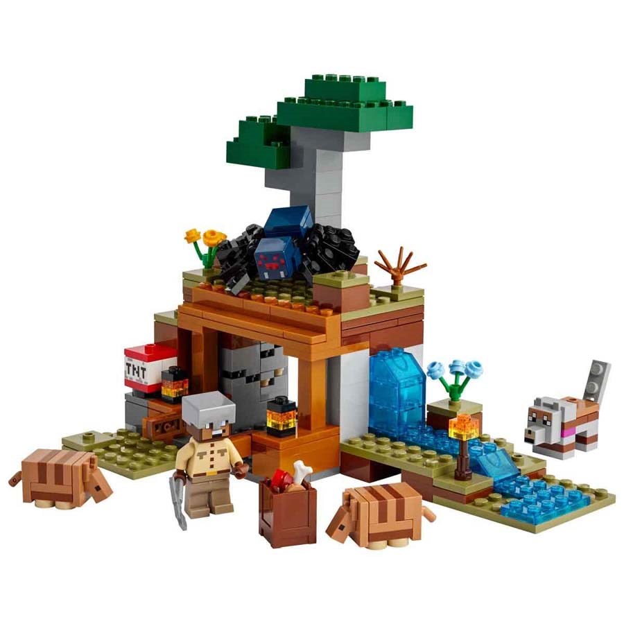 Lego Minecraft Armadillo Maden Keşfi 