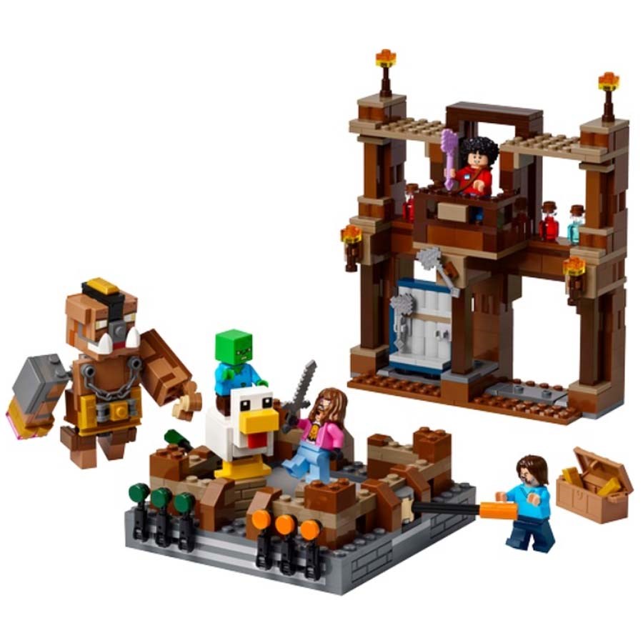 Lego Minecraft Orman Malikanesi Dövüş Ringi 
