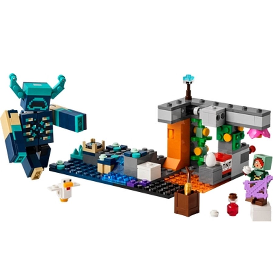 Lego Minecraft Gardiyanla Karşılaşma 