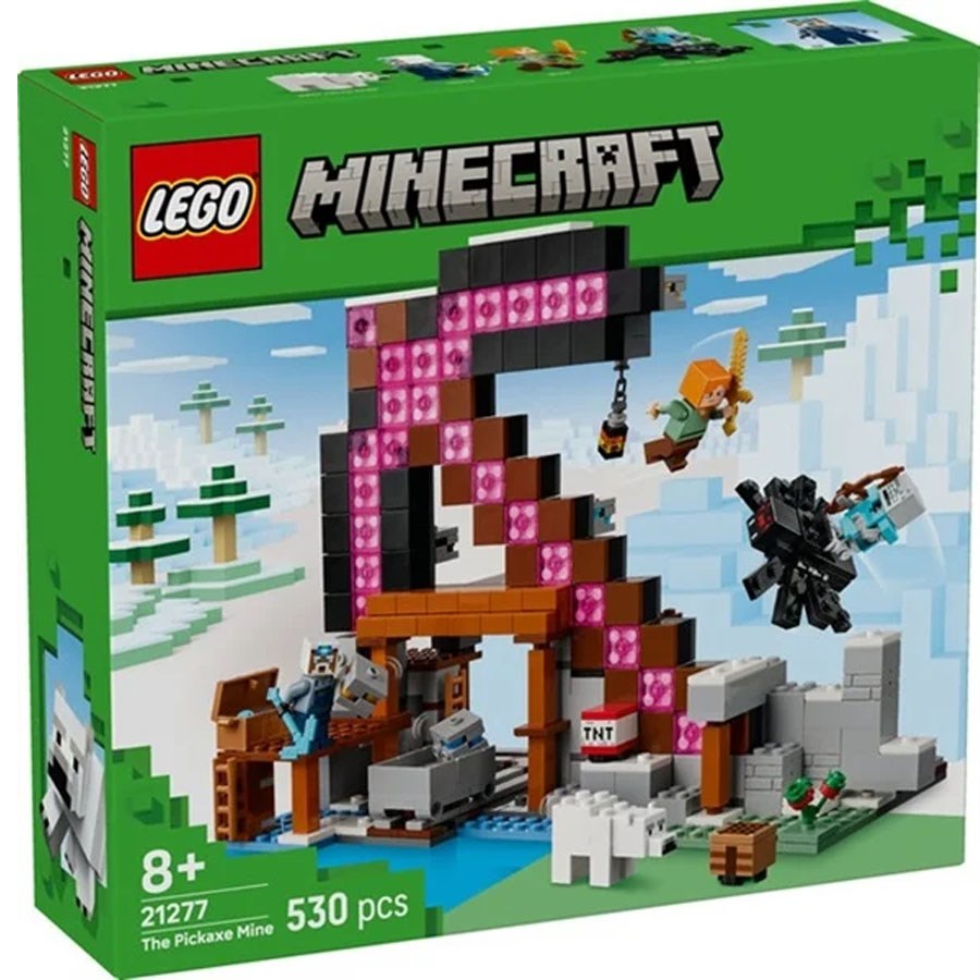 Lego Minecraft Kazma Madeni 