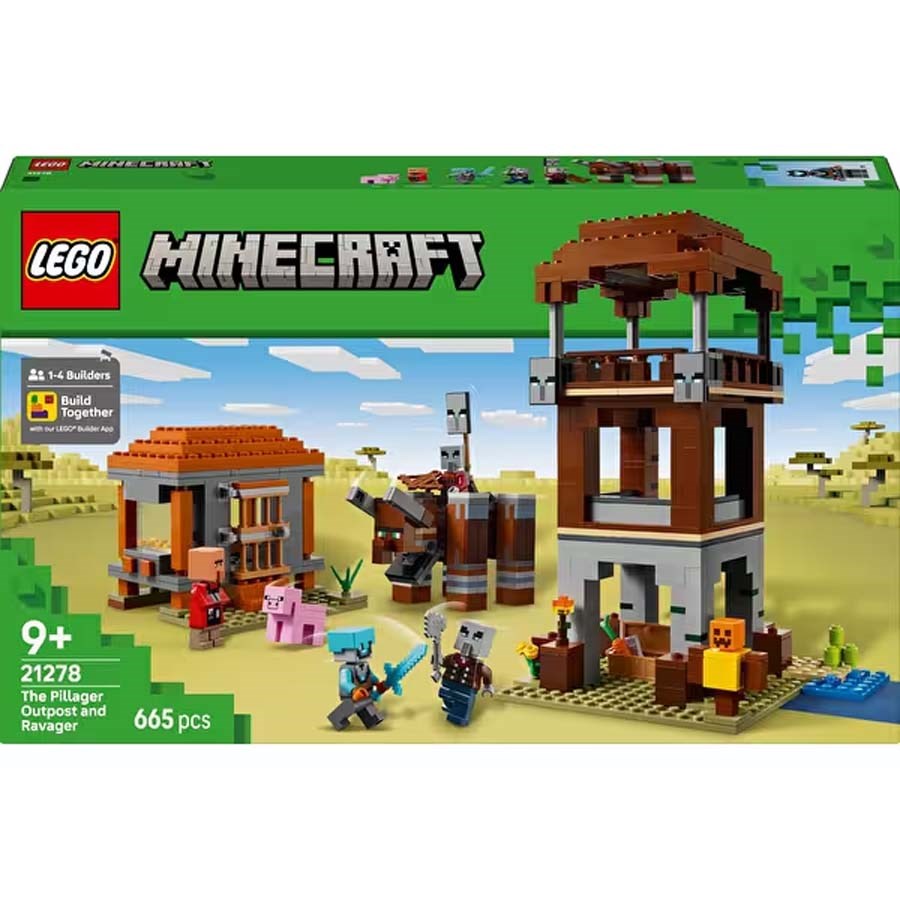 LEGO Minecraft Yağmacı Karakolu ve Çapulcu 