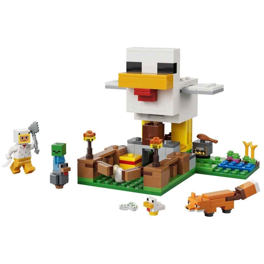 Lego Minecraft Tavuk Çiftliği 