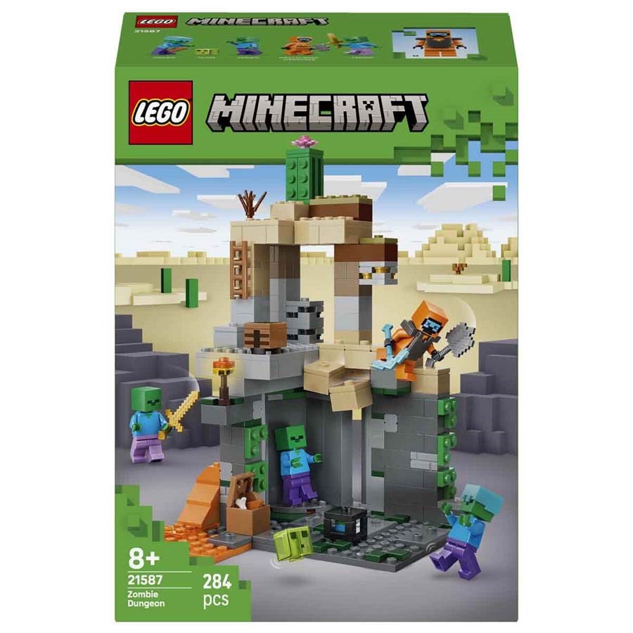Lego Minecraft Zombi Zindanı 