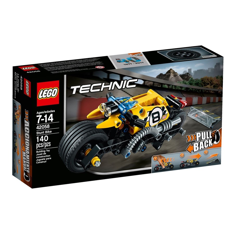 Lego Technic Akrobasi Motosikleti 