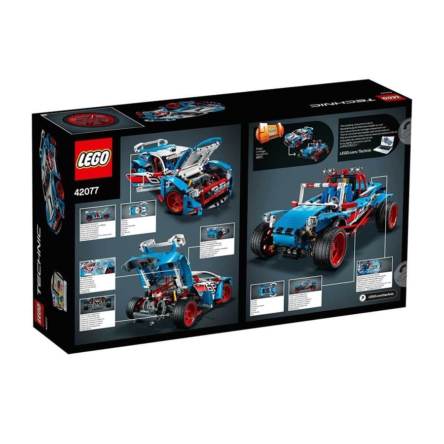 Lego Technic Rally Car 42077 