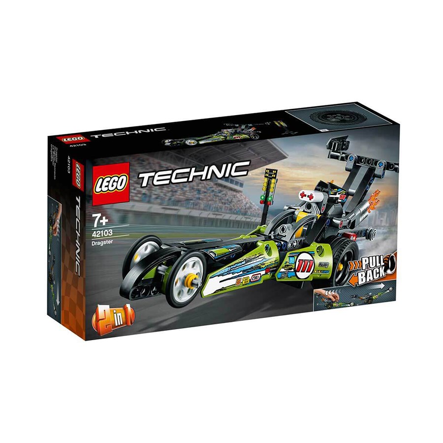 Lego Technic Drag Yarış Arabası 42103 