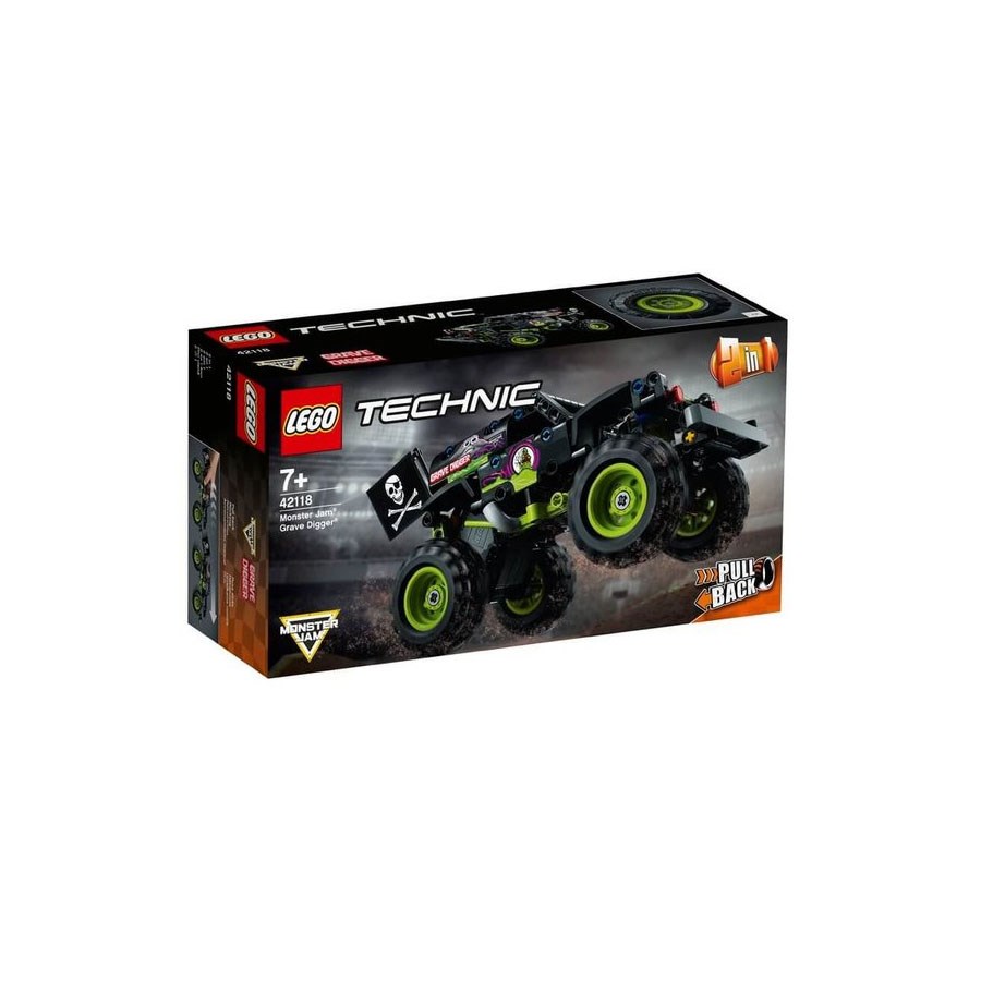 Lego Technic Monster Jam Mezar Kazıcı 42118 