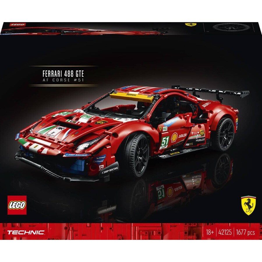 Lego Technic Ferrari 488 GTE 42125 