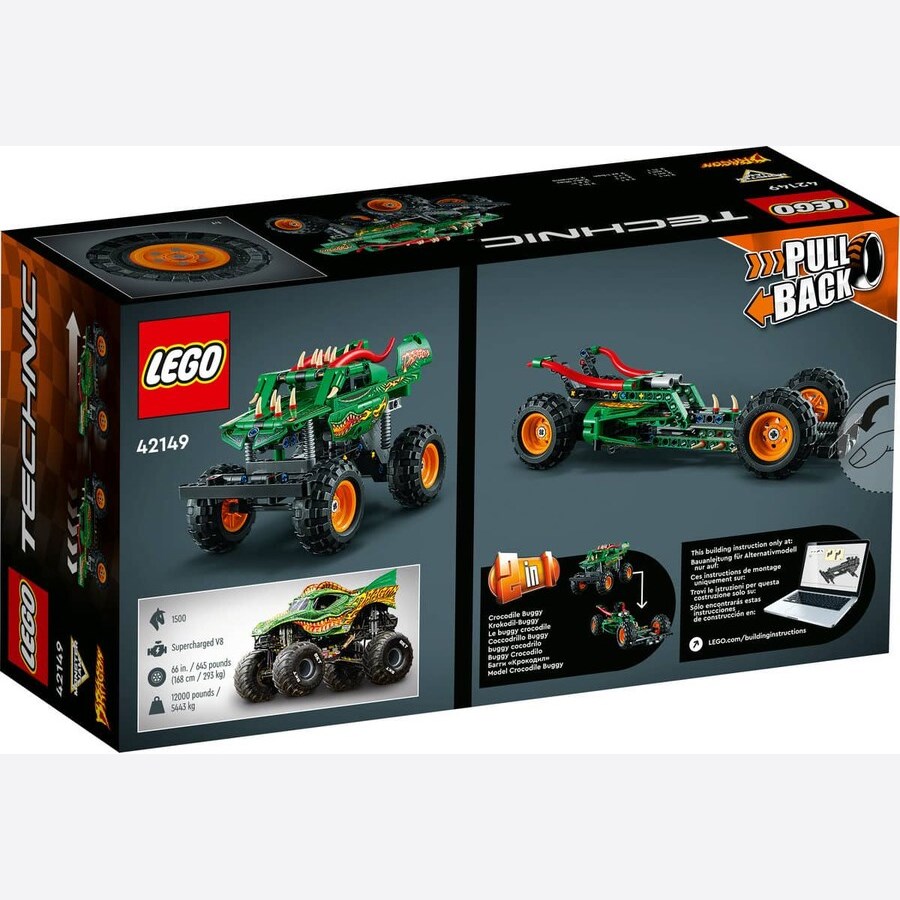 Lego Technic Monster Jam™ Dragon™ 42149 