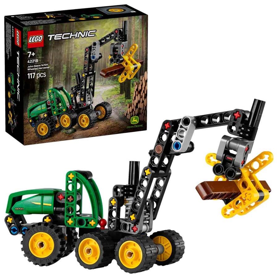 LEGO Technic John Deere Tekerlekli Orman Makinesi