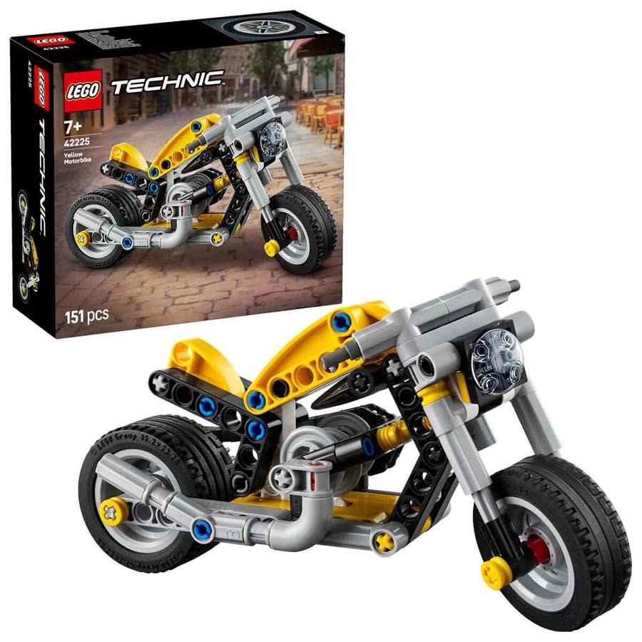 LEGO Technic Sarı Motosiklet 