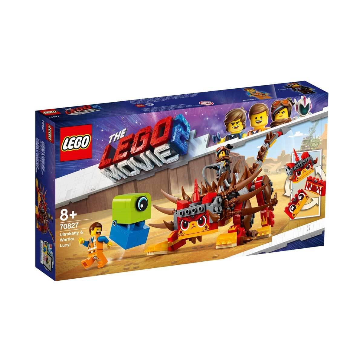 Lego Movie 2 Ultrakedi ile Savaşçı Lucy 70827 
