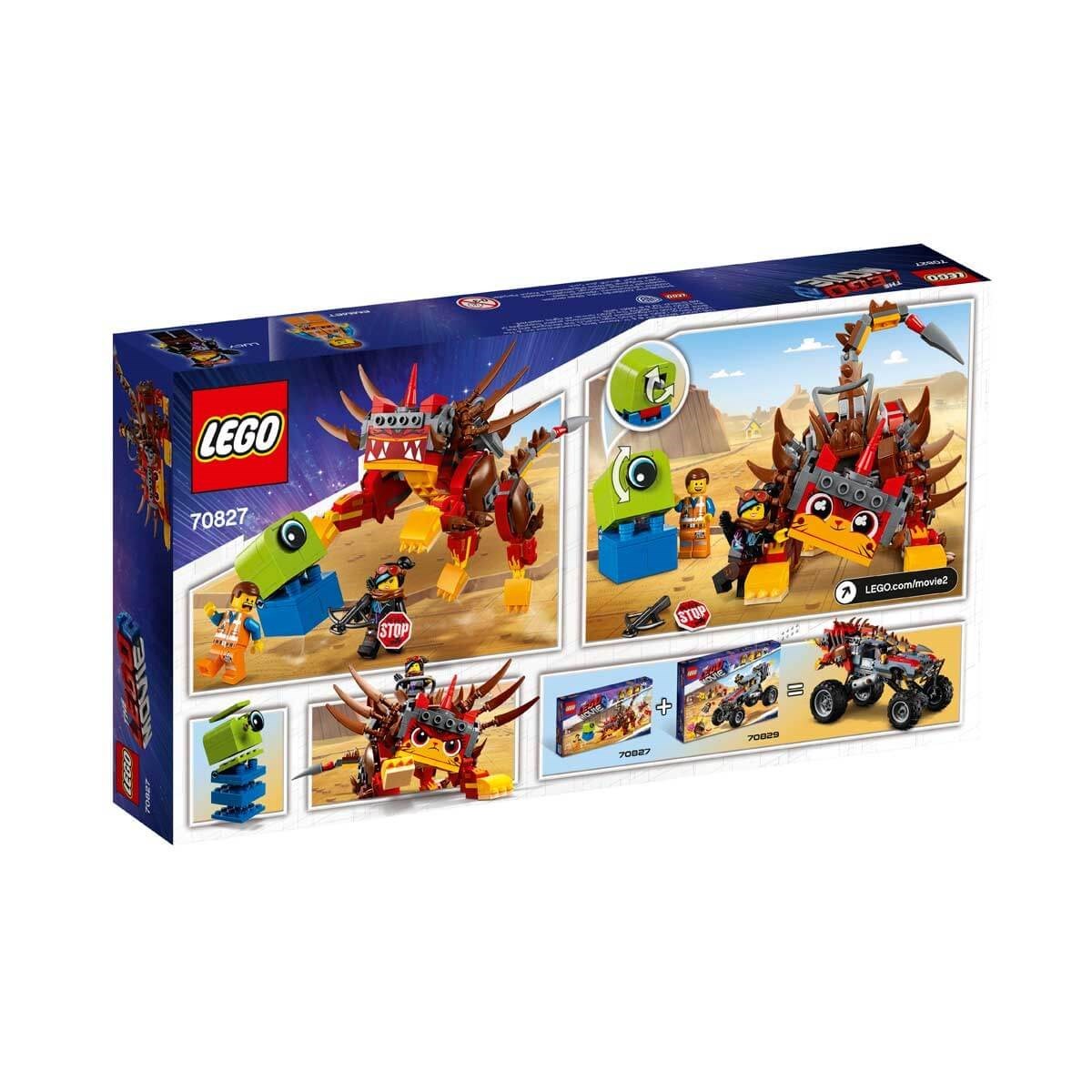 Lego Movie 2 Ultrakedi ile Savaşçı Lucy 70827 