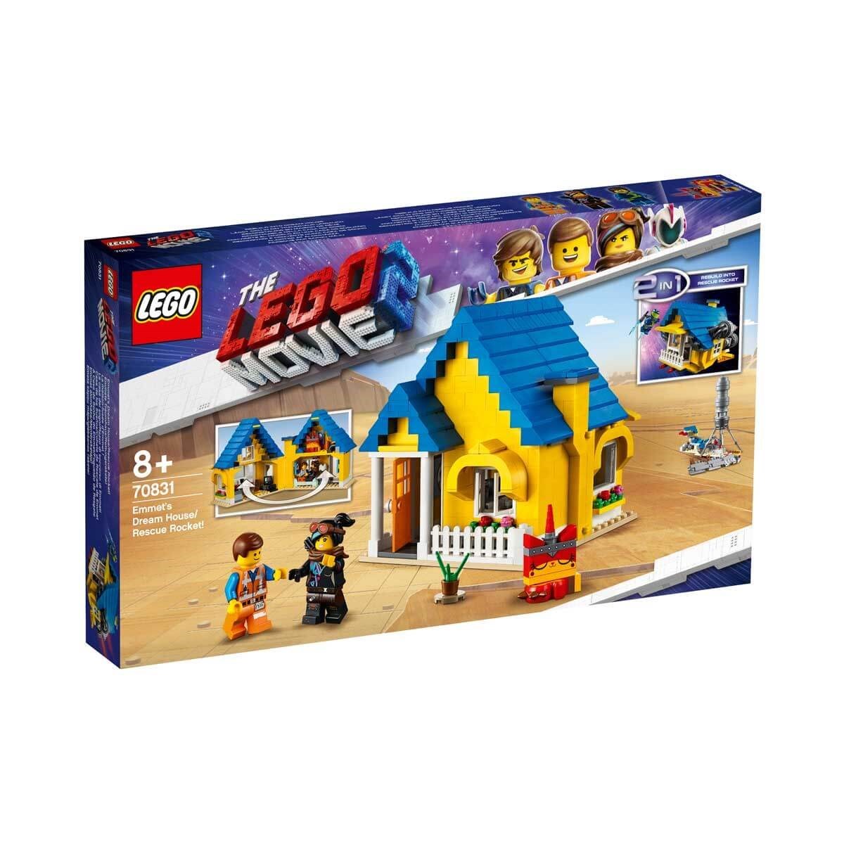 Lego Movie 2 Emmet'in Rüya Evi/Kurtarma Roketi 70831 