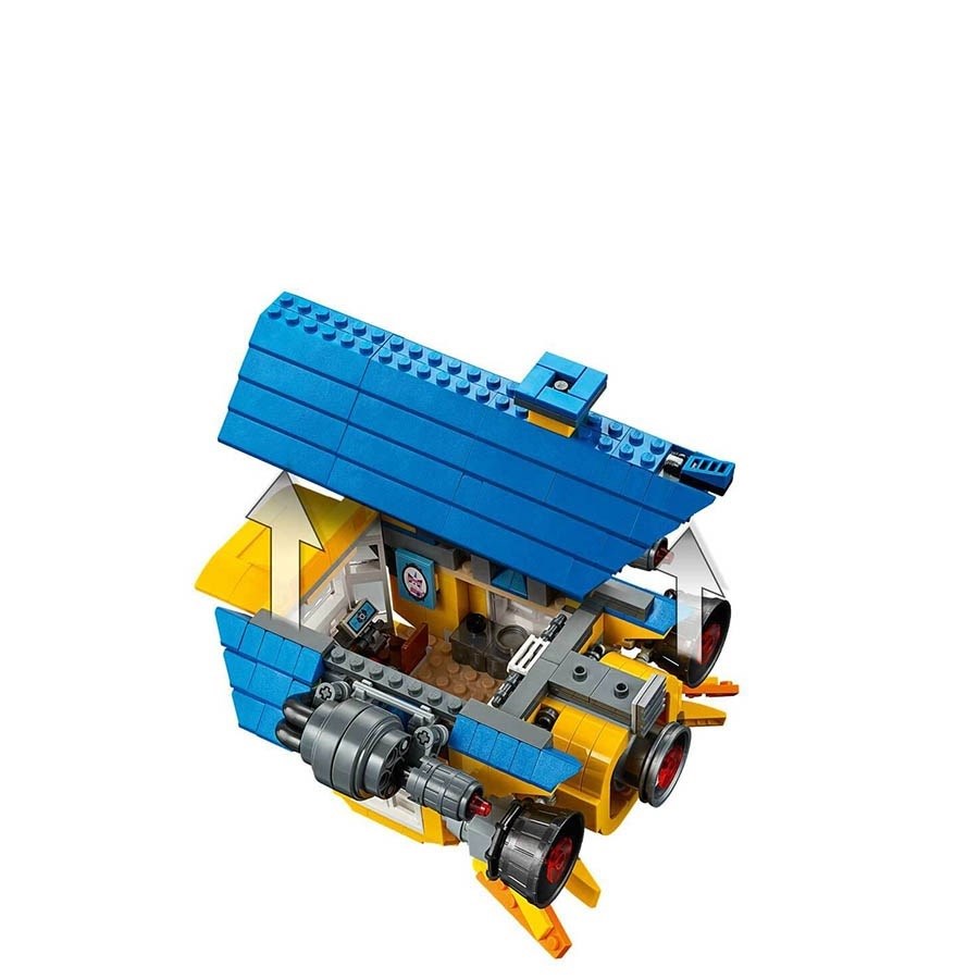 Lego Movie 2 Emmet'in Rüya Evi/Kurtarma Roketi 70831 