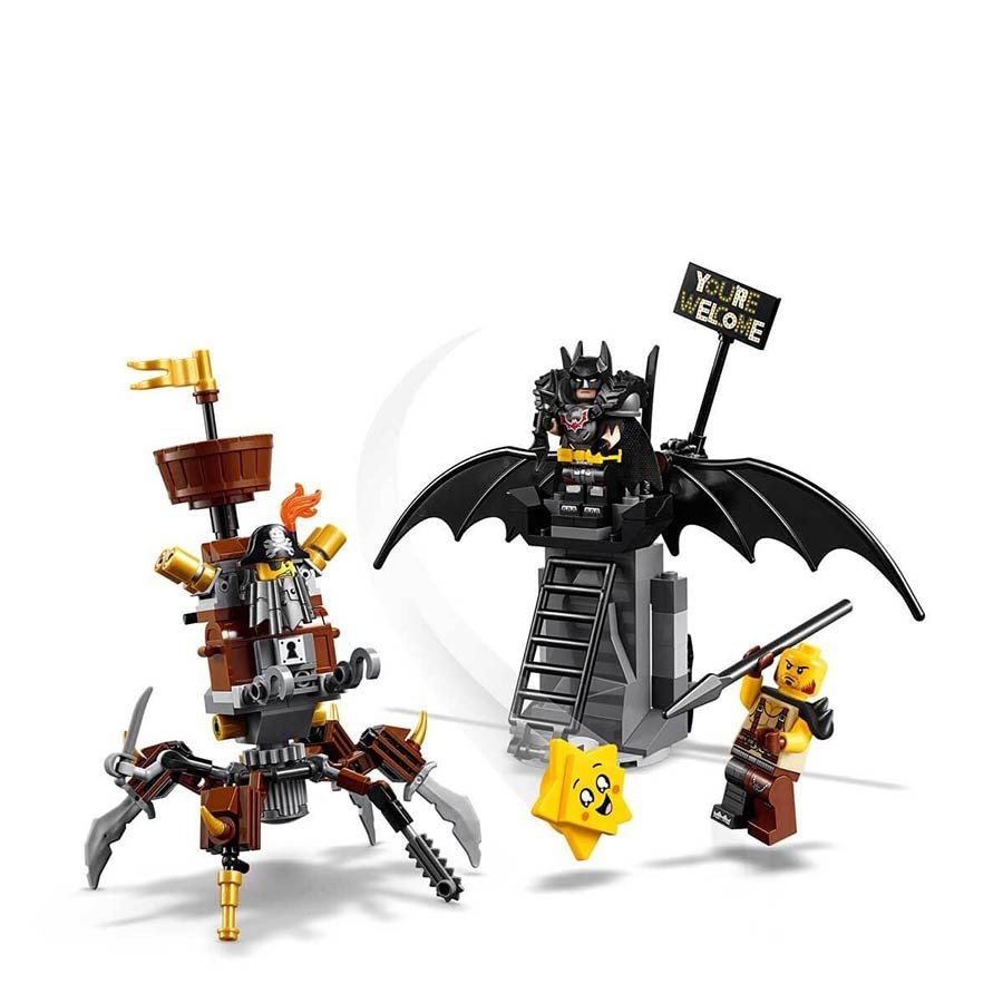 Lego Movie 2 Savaşa Hazır Batman ve MetalSakal 70836 