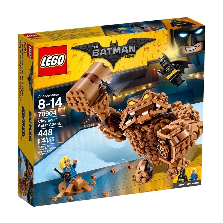 LEGO Batman Movie Clayface Şapırtı Saldırısı 70904 