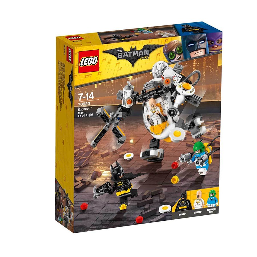 Lego Batman Film Egghead Robot Yemek Savaşı 70920 