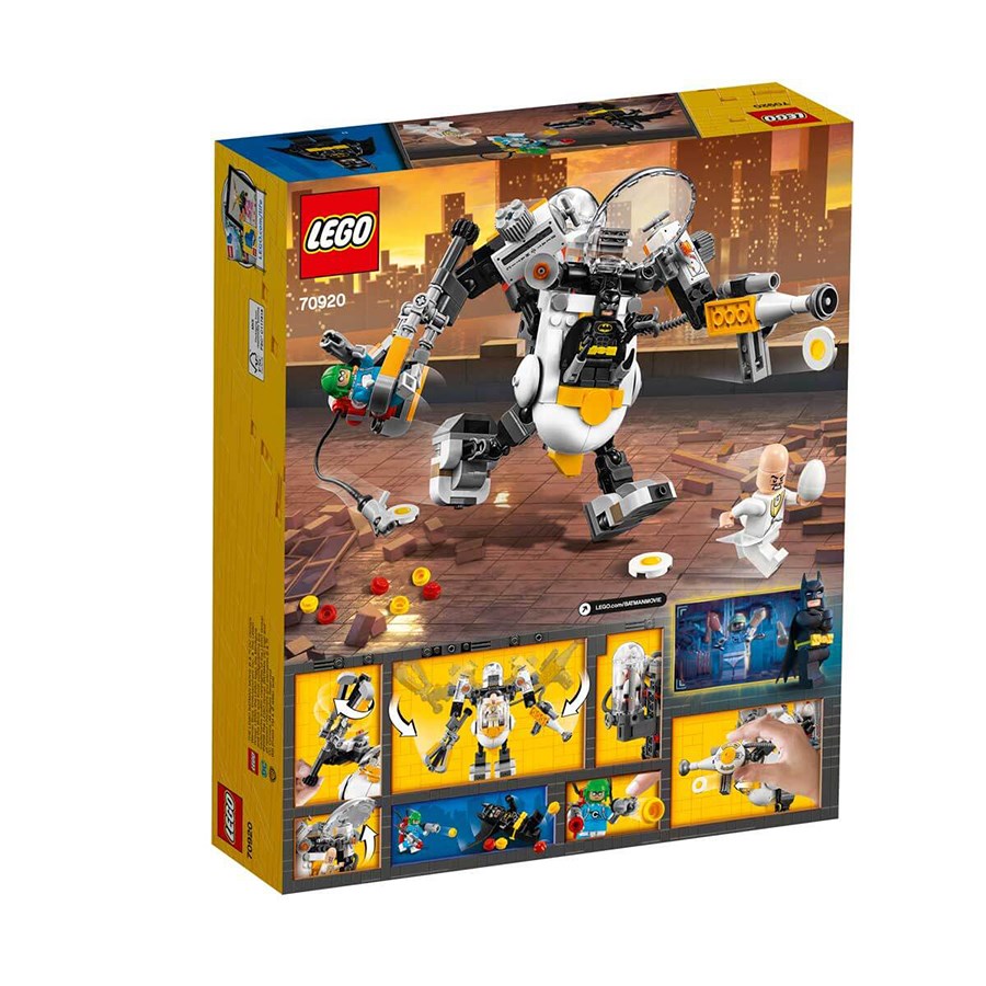 Lego Batman Film Egghead Robot Yemek Savaşı 70920 