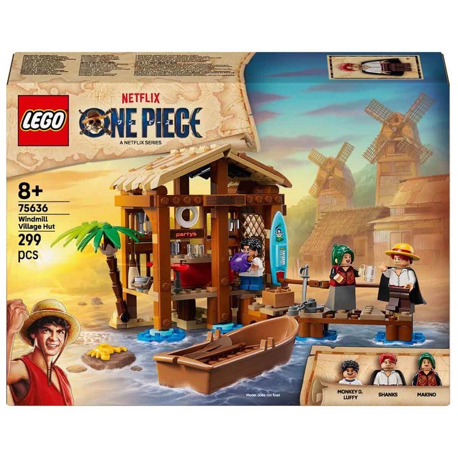 Lego One Piece Yel Değirmeni Köyü Kulübesi 
