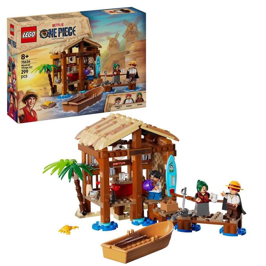 Lego One Piece Yel Değirmeni Köyü Kulübesi