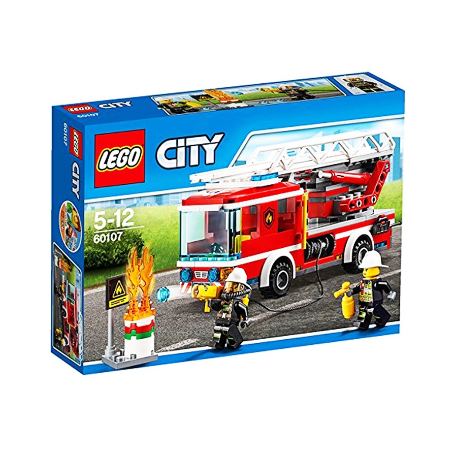 Lego Merdivenli İtfaiye Kamyonu 