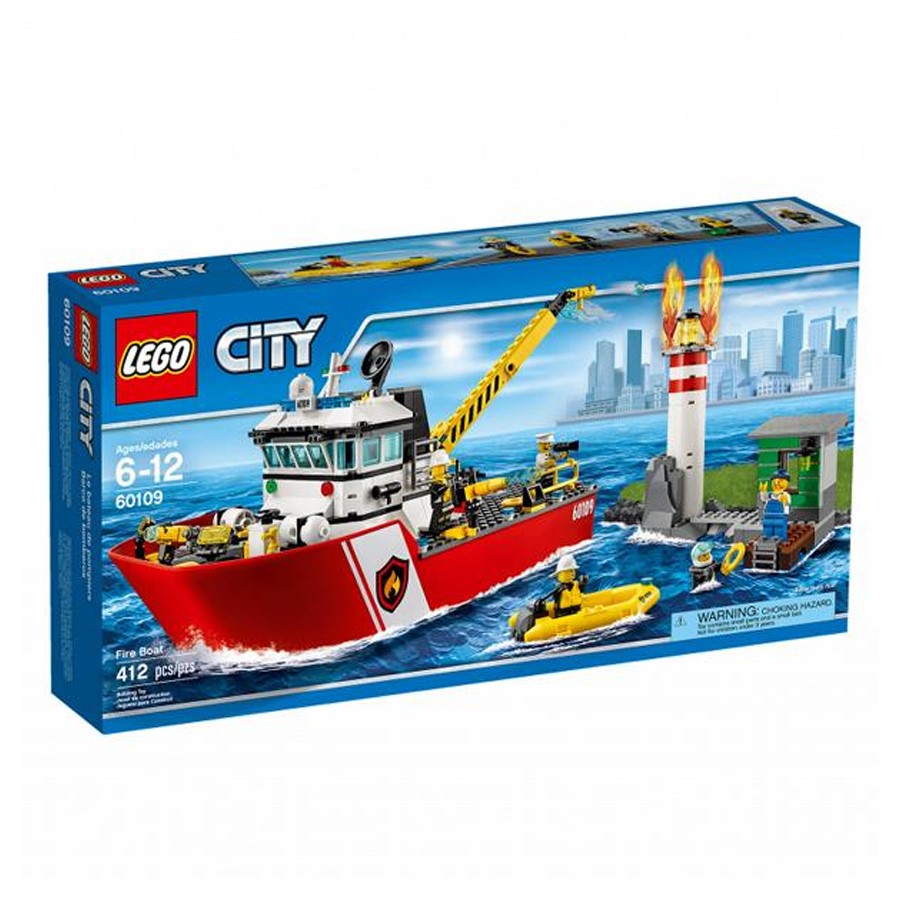 Lego City İtfaiye Teknesi 