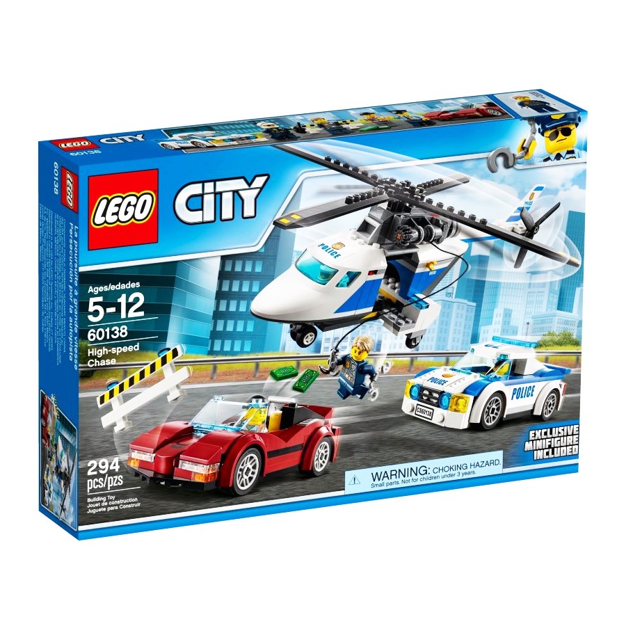Lego City Yüksek Hızlı Takip 