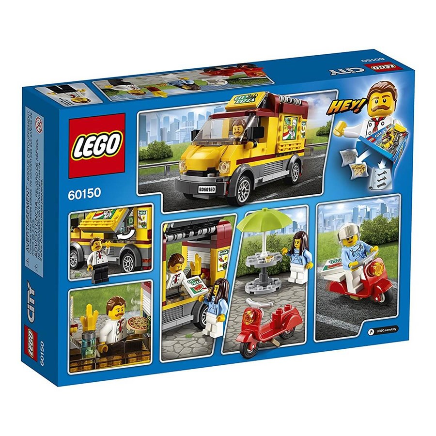 Lego City Pizza Minübüsü 60150 