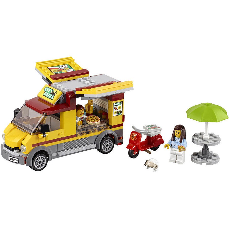 Lego City Pizza Minübüsü 60150 